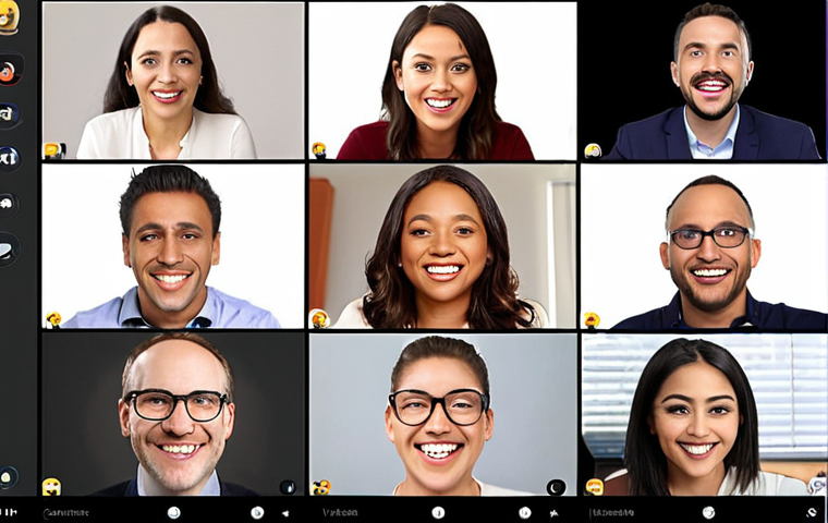 **Image Prompt 1: Bridging the Non-Verbal Gap in Virtual Teams**
    A diverse group of professionals actively engaged in a lively online video conference. Each person's video window shows them smiling, nodding, and making direct eye contact, with subtle digital overlays of positive emojis or reaction icons. The backgrounds behind them are blurred, modern home office settings. The overall feeling is one of strong, almost palpable connection and understanding, emphasizing successful non-verbal communication and rapport despite physical distance in a virtual team meeting. Warm, inviting lighting. --ar 16:9 --v